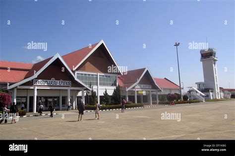 LAOS Pakse International Airport. Photo Tony Gale Stock Photo - Alamy