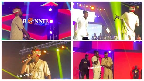 Full Performance Bennieman Joined Stonebwoy On Stage To Perform At The