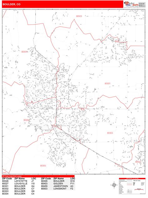 Boulder Co Zip Code Map: A Comprehensive Guide - 2023 Calendar Printable