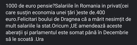 Salariile în privat este de 400 de euro De ce ați mărit mă salariile