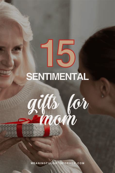 Sentimental Gifts for Mom - Top 20 Meaningful Gift Ideas for Mothers