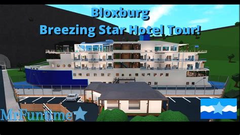 Roblox Bloxburg Breezing Star Cruise Hotel Tour Youtube