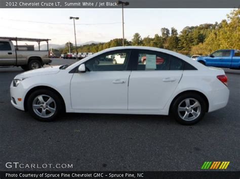 Summit White Chevrolet Cruze Lt Jet Black Interior Gtcarlot