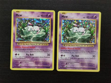 Pokemon Mew 53/108 XY Evolution Holo Rare, Hobbies & Toys, Toys & Games ...