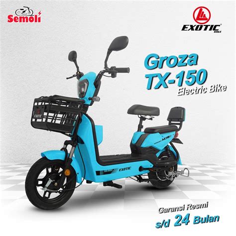 Jual RESTOCK GROZA TX 1500 Sepeda Listrik Murah Electric Bike