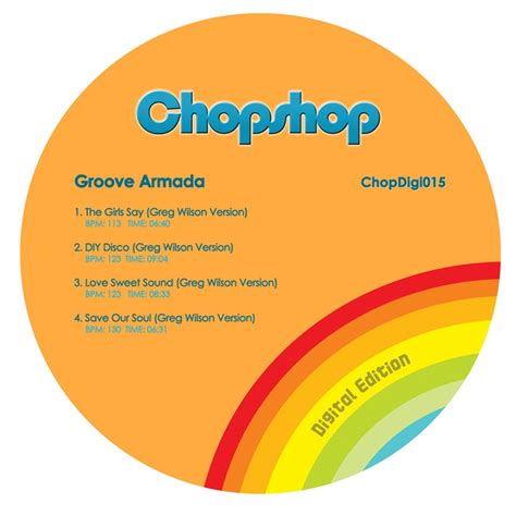 Greg Wilson Versions Album By Groove Armada Apple Music