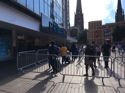 Queues as Primark reopens in Coventry - CoventryLive