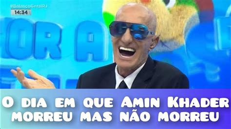 A Primeira Feke News Da Record Tv O Dia Em Que Amin Khader Trollou A