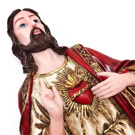 Imagem Busto Sagrado Cora O De Jesus M Rmore Cm