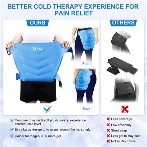 Snapklik REVIX Extra Large Reusable Cold Pack For Hip Bursitis