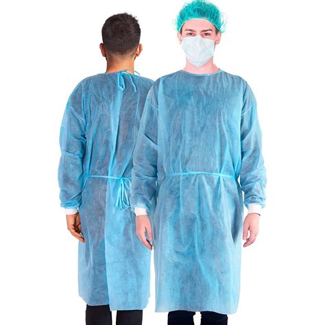 Non Woven Fabric SMS Safety Clothes PPE Disposable PP Isolation