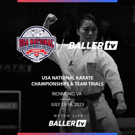 USA Karate | 2023 USA National Karate Championships & Team Trials