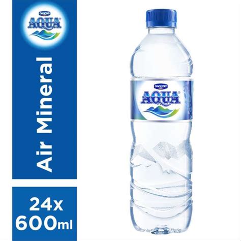 Jual Aqua 600 Ml Air Kemasan Isi 24 Botol Per Dus Di Seller Aoi