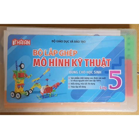 Bộ lắp ghép mô hình kỹ thuật lớp 5