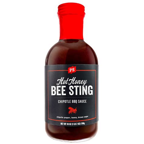 Bee Sting Hot Honey Chipotle Bbq Sauce Ps Seasoning