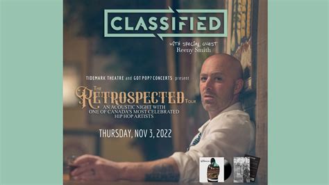 Classified The Retrospected Tour Tidemark Theatre