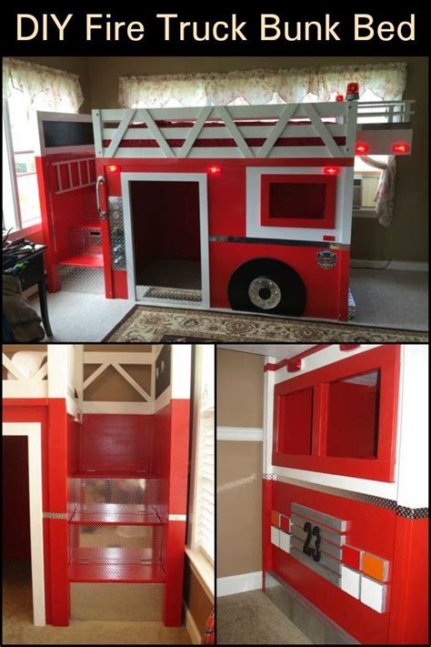 Imaginative Fire Truck Bunk Bed Complete 7 Step Guide Bunk Beds Diy