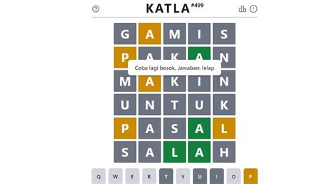 Kunci Jawaban Kuis Game Katla Hari Ini Juni Dan Artinya