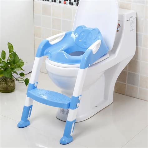 Kids Toddler Potty Toilet Trainer Safety Chair Step With Adjustable