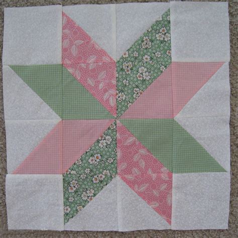 Star Flower Quilt Block