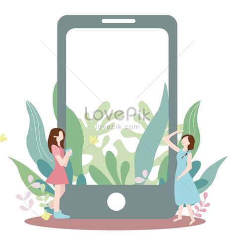 Lovepik صورة Png 401712534 Id الرسومات بحث صور إطار الهاتف المحمول