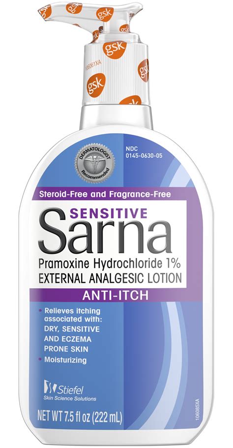 Sarna Sensitive Anti Itch Lotion Ingredients Explained