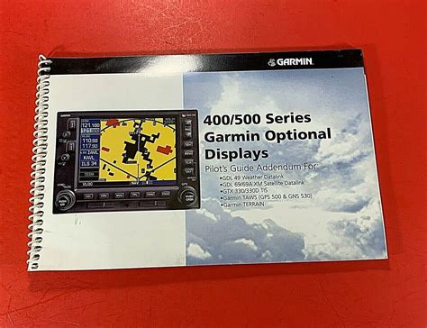 Garmin Series Optional Displays Pilot S Guide Addendum