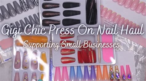 Press On Nail Haul Gidi Chic Supporting Small Businesses 2 Nail