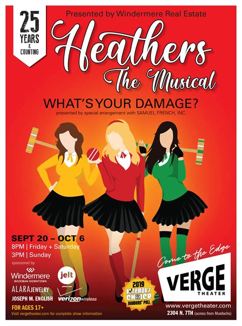 Heathers The Musical Poster