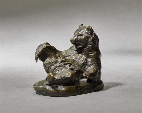 Ours Assis No Seated Bear No Sladmore Life In Bronze