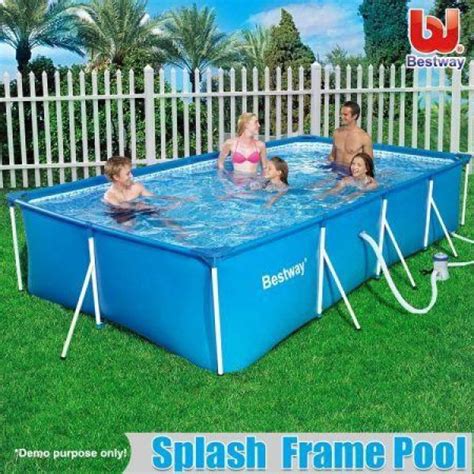 Bestway Deluxe With Filter Splash Frame Pool Crazy Sales RedTicket