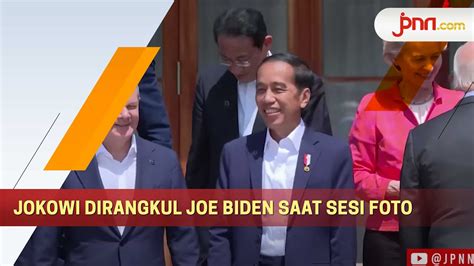 Lihat Nih Keakraban Jokowi Dan Joe Biden Saat Hadiri Ktt G Di Jerman