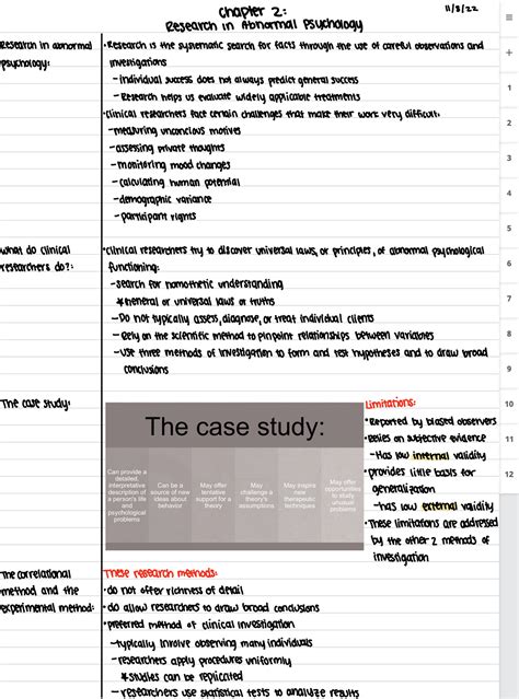 Research in Abnormal Psychology - Chapter 2 ####### 118 22 Research in ...