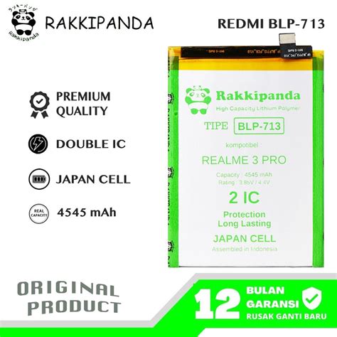 Jual R K RakkiPanda BLP713 BLP 713 Realme 3 Pro Batre Batrai Baterai