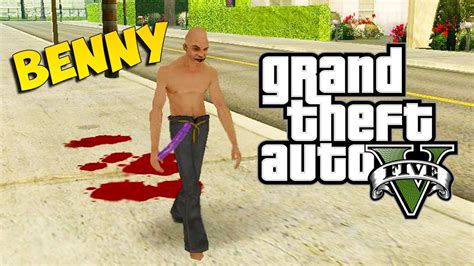 GTA V Easter Eggs R I P Benny GTA San Andreas Rest In Peace Benny GTA