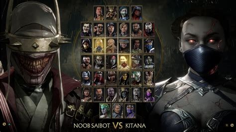 Mortal Kombat 11 Noob Saibot Vs Kitana Very Hard Youtube