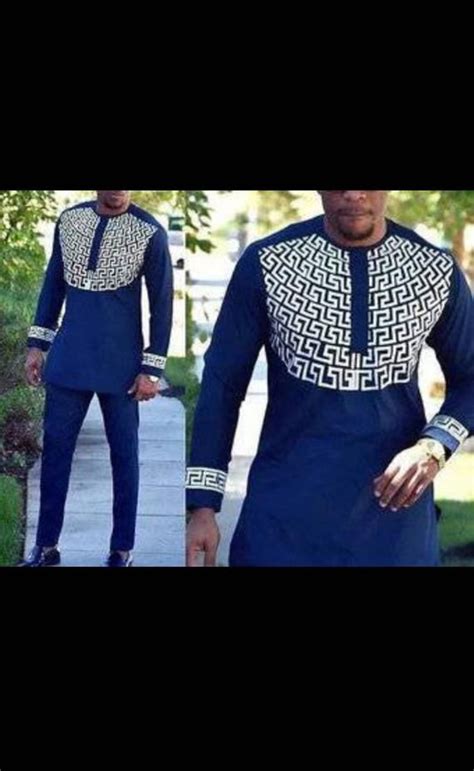 African Mens Clothing African Men Wear Mens Etsy Mens Outfits