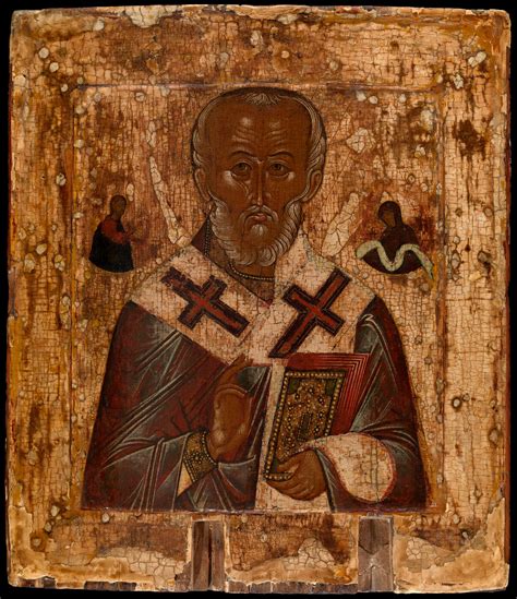 St Nicholas The Miracle Worker Northern Russia Circa 1600