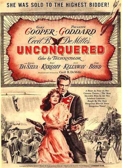 Unconquered (1947) movie posters