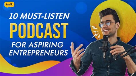 10 Must Listen Podcasts For Aspiring Entrepreneurs