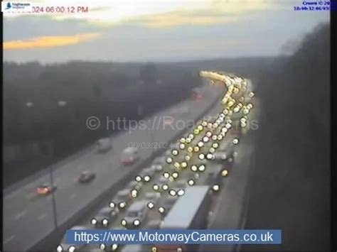 Live M25 Traffic Updates As Three Vehicle Crash Leads To Hour Long