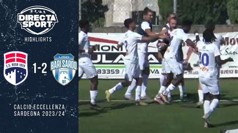 Calcio Eccellenza Sardegna Bosa Barisardo Highlights