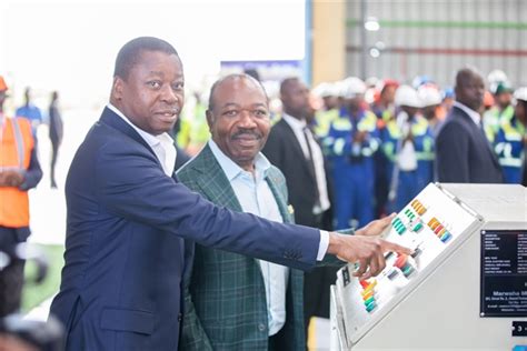 Visite d Etat du Président togolais au Gabon Ali BONGO ET Faure