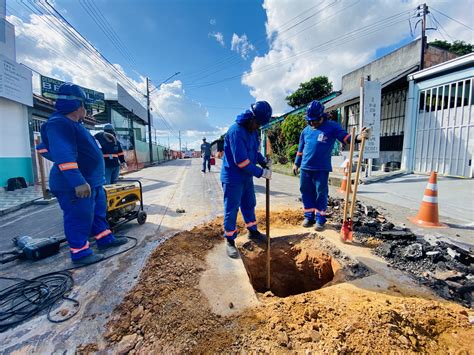 Águas de Manaus inicia modernização de adutora obra na zona Oeste