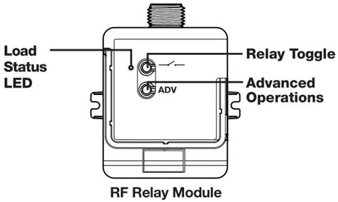 Lutron Lmj R Dv B Rf Relay Module With Softswitch Installation Guide