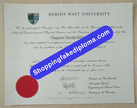 Fake Heriot-Watt University degree courses: professional, international ...