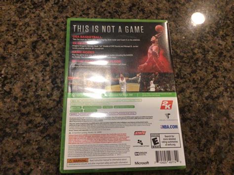 Nba 2k17 Microsoft Xbox One 2016rated Everyone Better With Kinect Paul George Ebay