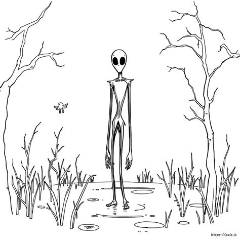 Slender Man Boyama