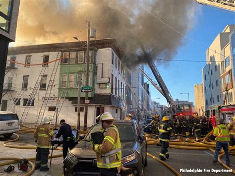 Two-Alarm Fire Damages Philadelphia Buildings - Firefighting News