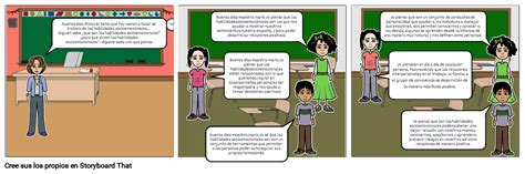 Habilidades Socioemocionales Storyboard Por Bdd29f3d